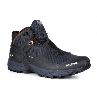 Salewa Buty trekkingowe Ultra Flex Mid 2 GTX (Speed-Hiking, wodoodporne) czarne męskie